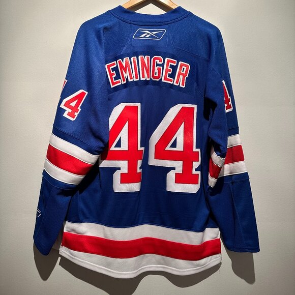 Vintage Reebok NHL Men's Medium New York Rangers Hockey Players Jersey - Picture 5 of 6